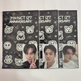 NCT 127 ‘7th Anniversary’ Glow-in-the-Dark Sticker (含小卡)